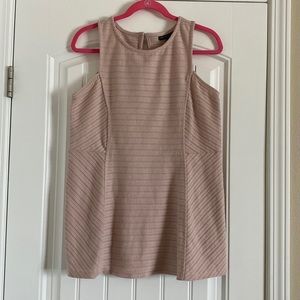 a pea in the pod textured sleeveless blouse L